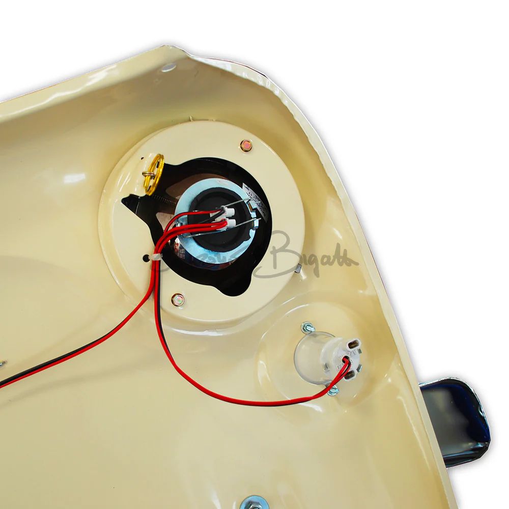 Calandra anteriore Bianco perla con luci LED  | Fiat 500 F | - Image 4