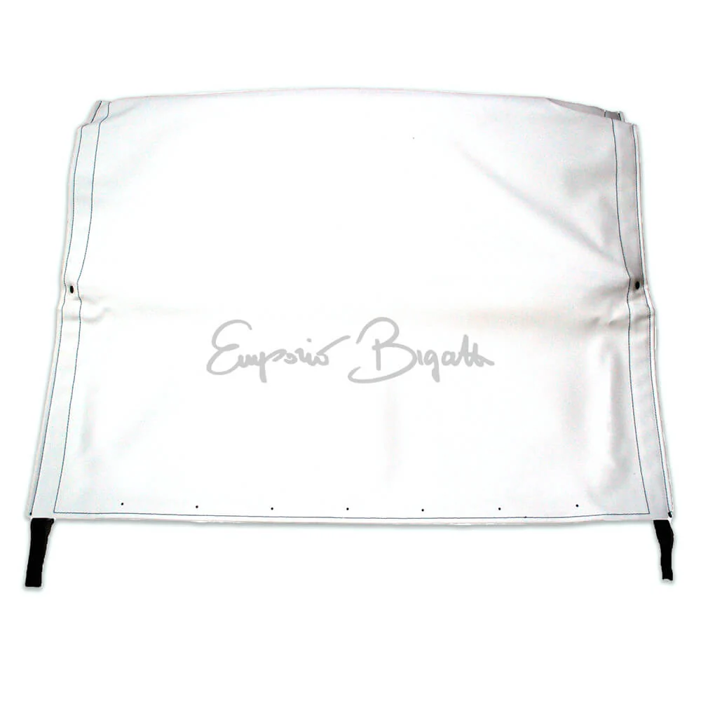 Capote bianco con telaio | Fiat 500 F L R |