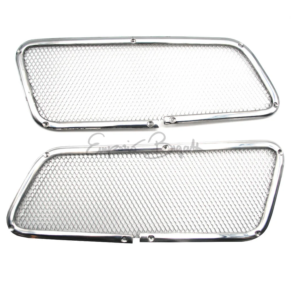 Coppia griglie in alluminio per prese aria motore | Fiat 500 Giardiniera | - Image 2