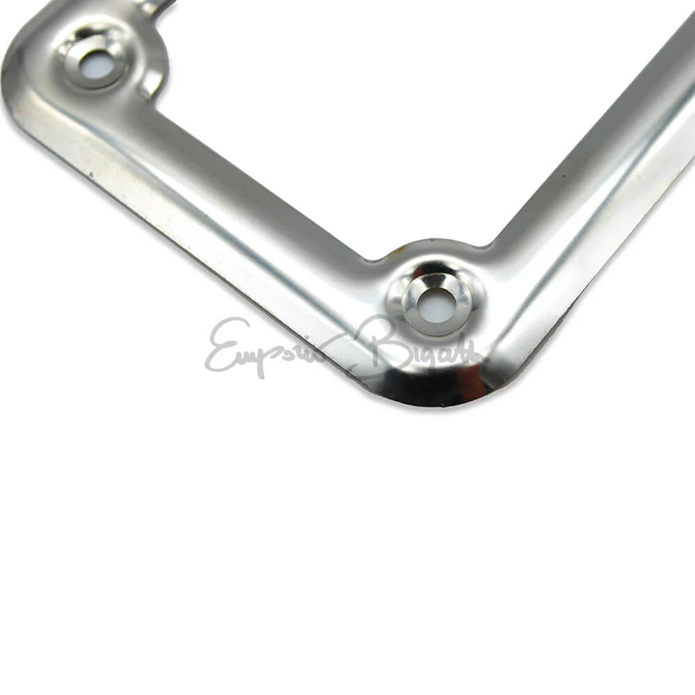 Cornice targa anteriore in acciaio Inox alta qualità fino al 1985 | Fiat 500 F L R N D Giardiniera | Fiat 126 | Fiat 600 | - Image 4