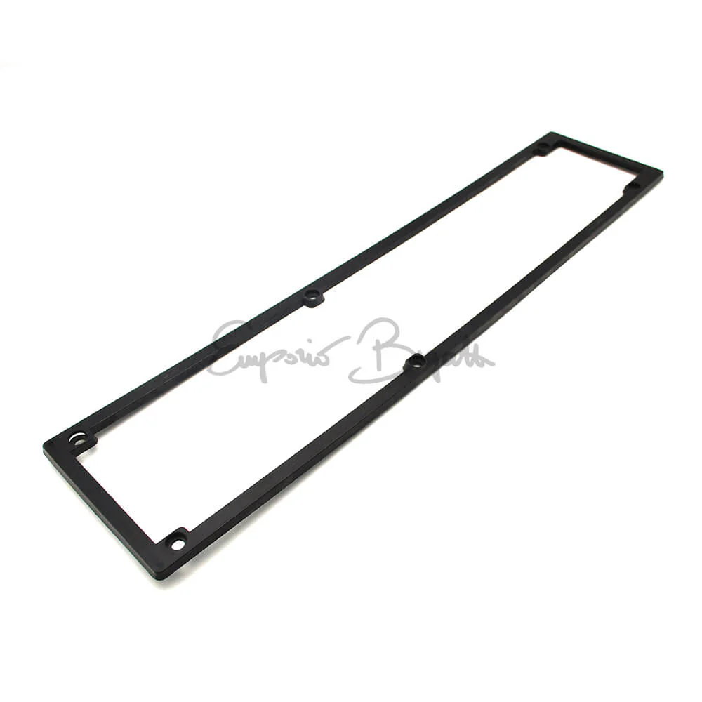 Cornice targa posteriore in plastica per targhe affiancate 6 fori dal 1976 al 1998 | Universale |