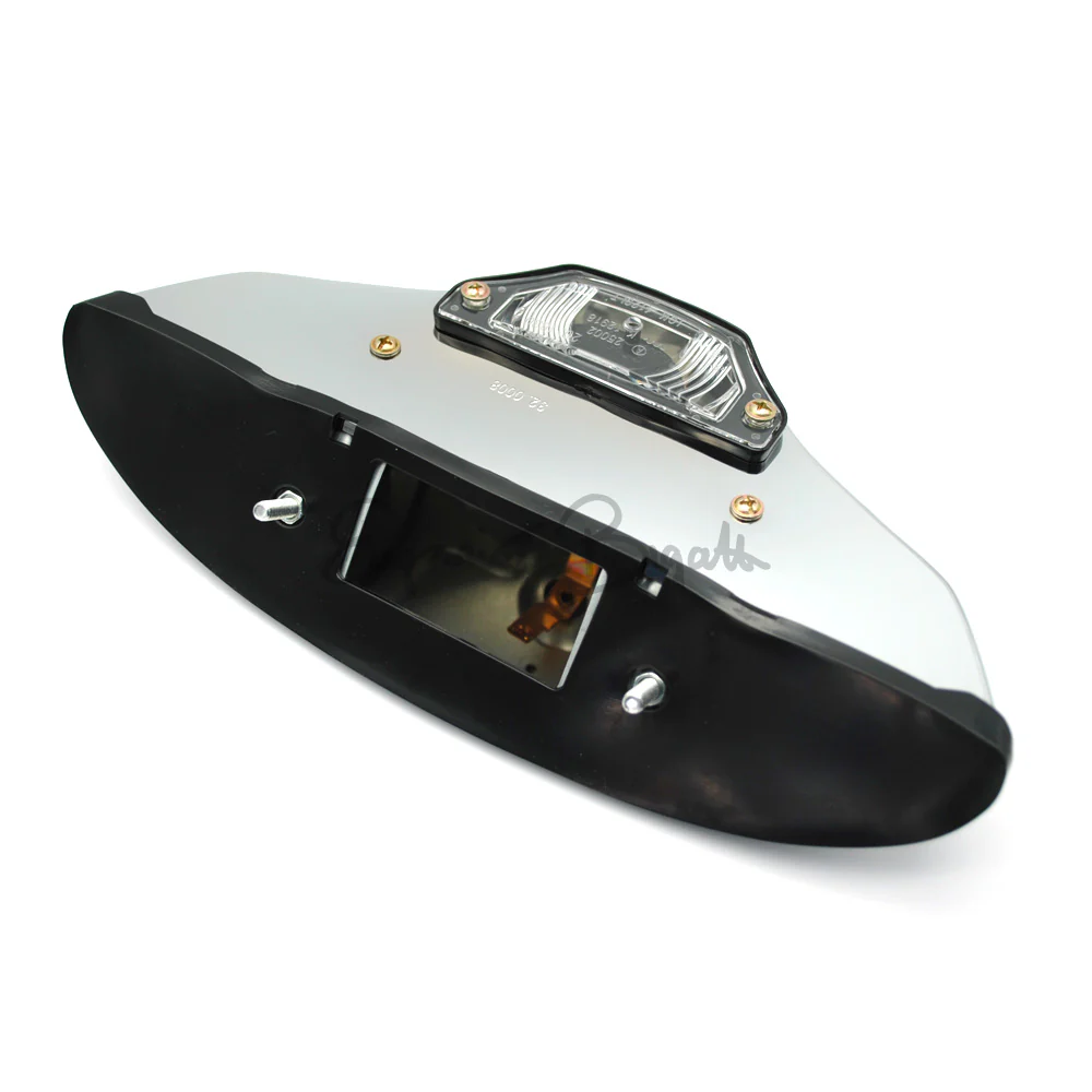 Fanale luce targa posteriore cromatura speciale | Fiat 500 F L R | - Image 2