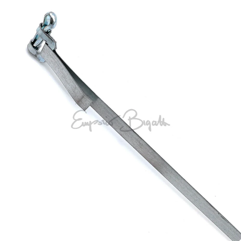 Fascetta con coppiglia per tubo riscaldamento | Fiat 500 N D F L R | Fiat 126 | - Image 2