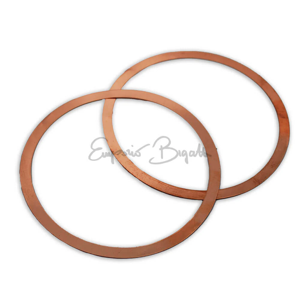 Guarnizioni canne cilindri in rame 650 cc - Sp 0,25 - 2 Pezzi | Fiat 500 | Fiat 126 |