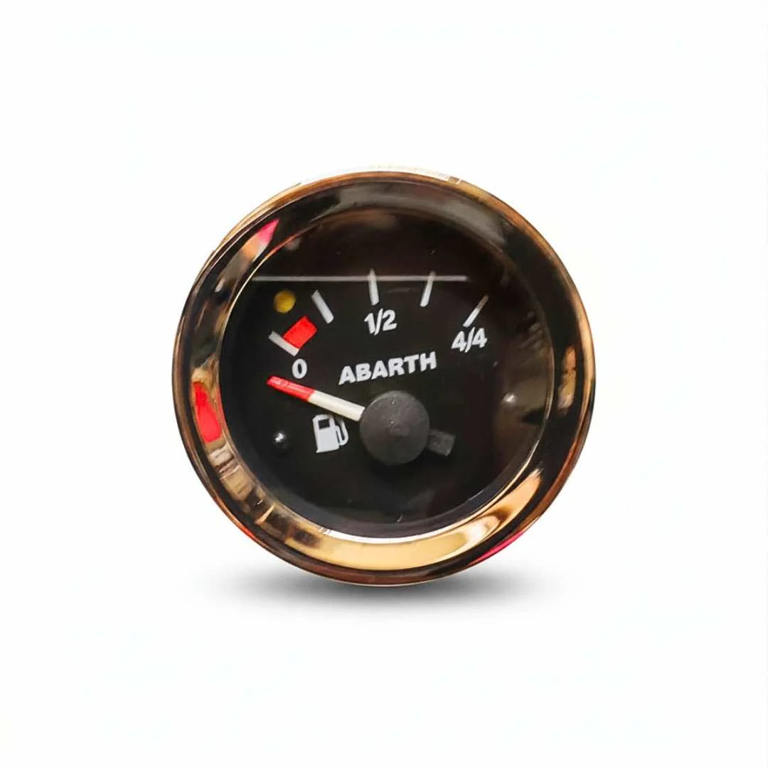 Indicatore Benzina Abarth Fondo Nero | Alta Qualità Fiat 500