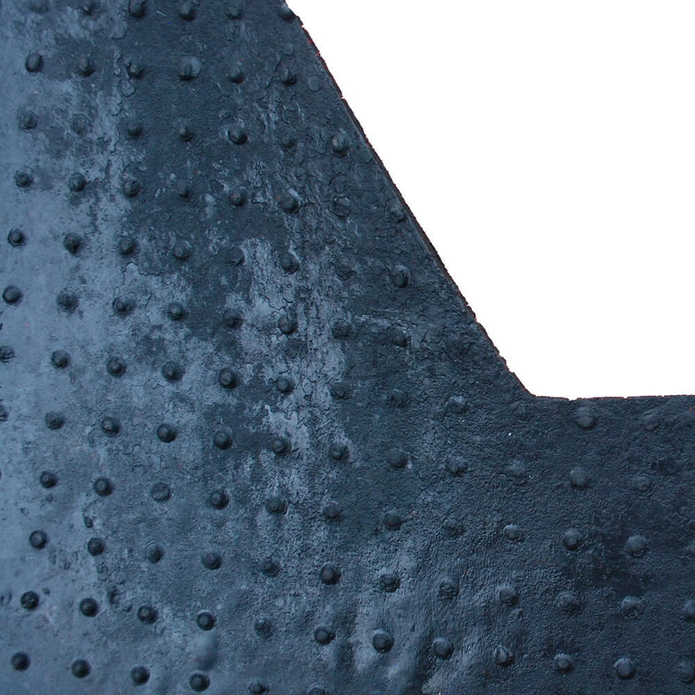 Kit 4 tappeti in gomma tipo originale colore nero | Fiat 500 | Fiat 126 | - Image 3