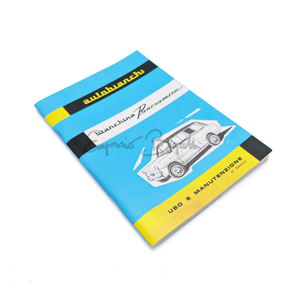 Libretto uso e manutenzione | Autobianchi Bianchina Panoramica |