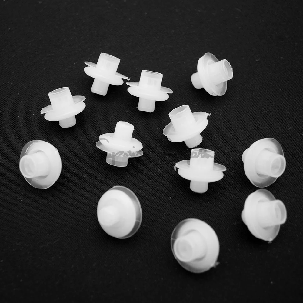 Kit 12 Molletta in plastica fissaggio modanature sottoporta | Fiat 500 N D F L Giardiniera |