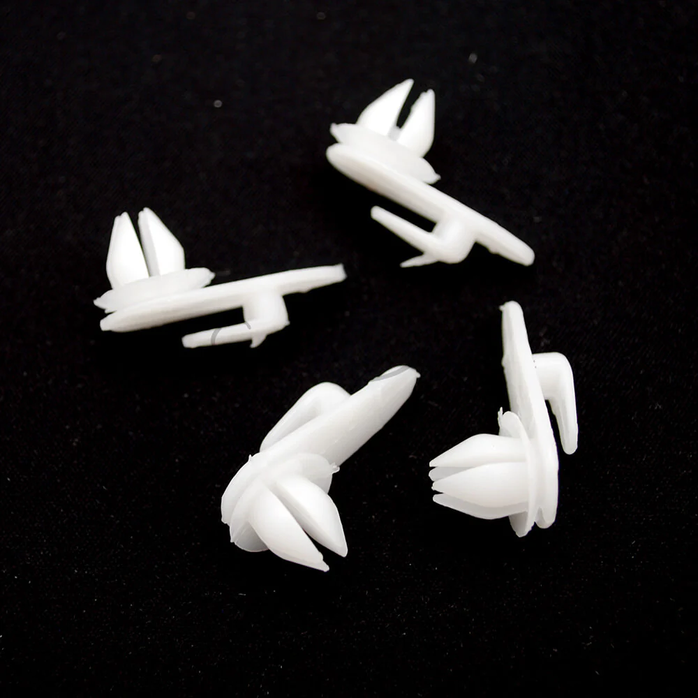 Kit 4 pezzi Molletta in plastica fissaggio pannelli anteriori | Fiat 500 F L R |