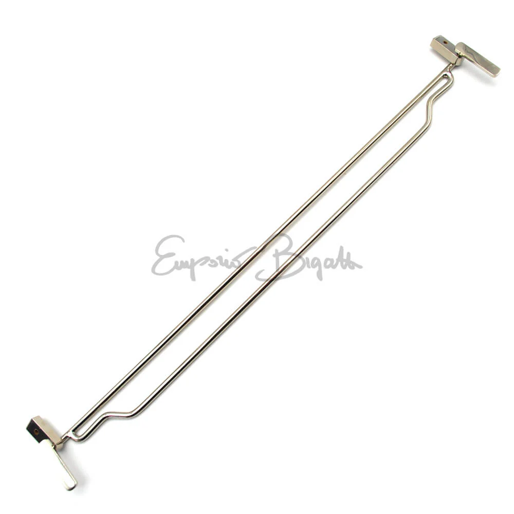 Pantografo tandem cromato per tergicristalli a 2 aste | Fiat 500 F L R Giardiniera |