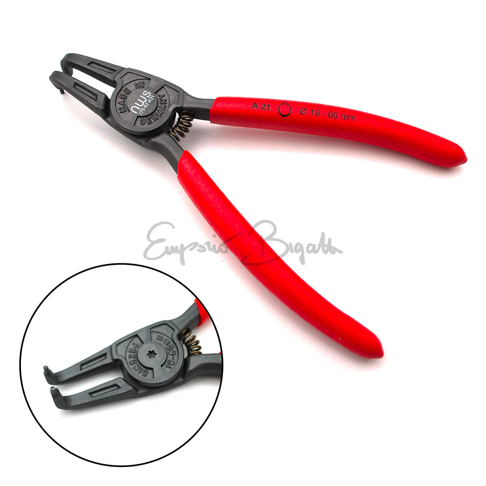 Pinze Per Anelli Elastici, Pinze Per Anelli Di Sicurezza, Pinza per Seeger - Set 4 Pezzi - Image 4