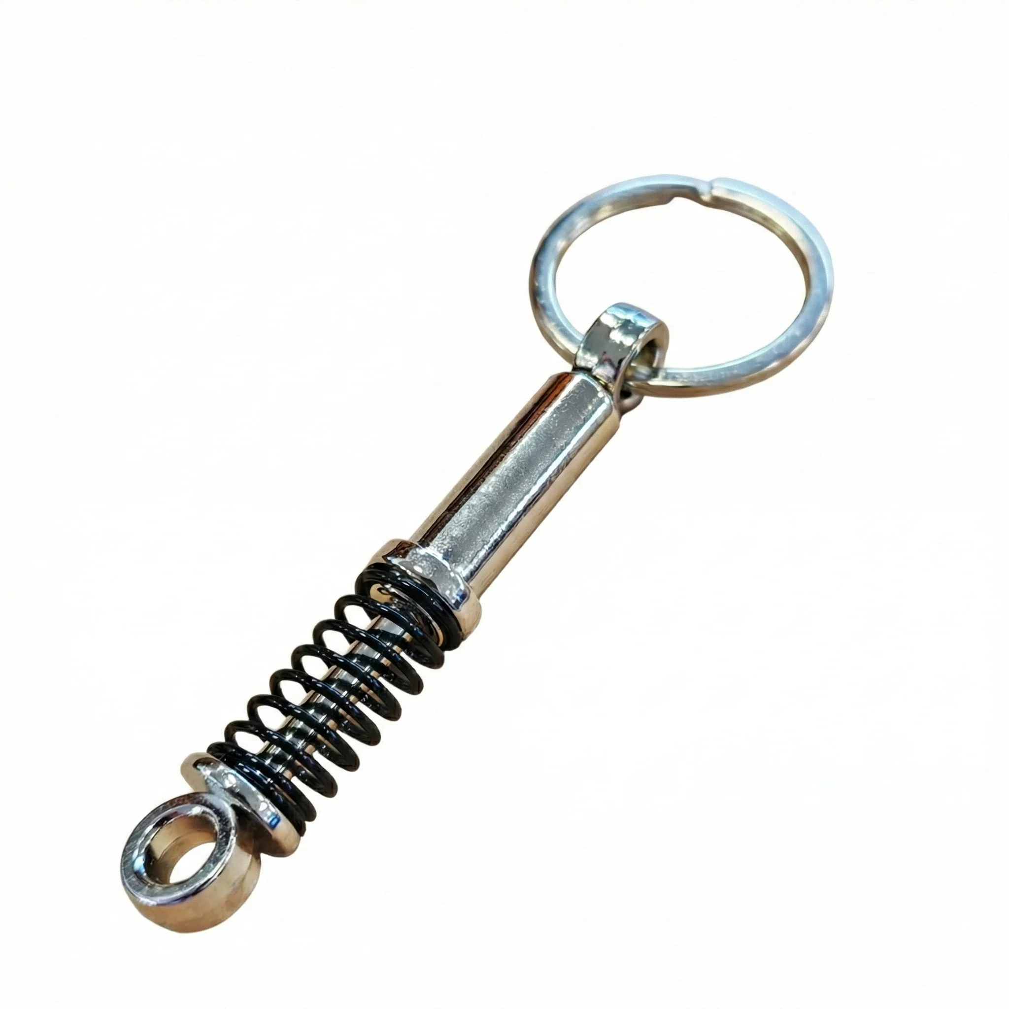 Portachiavi Ammortizzatore Auto | Molla Nera | Gadget Tuning