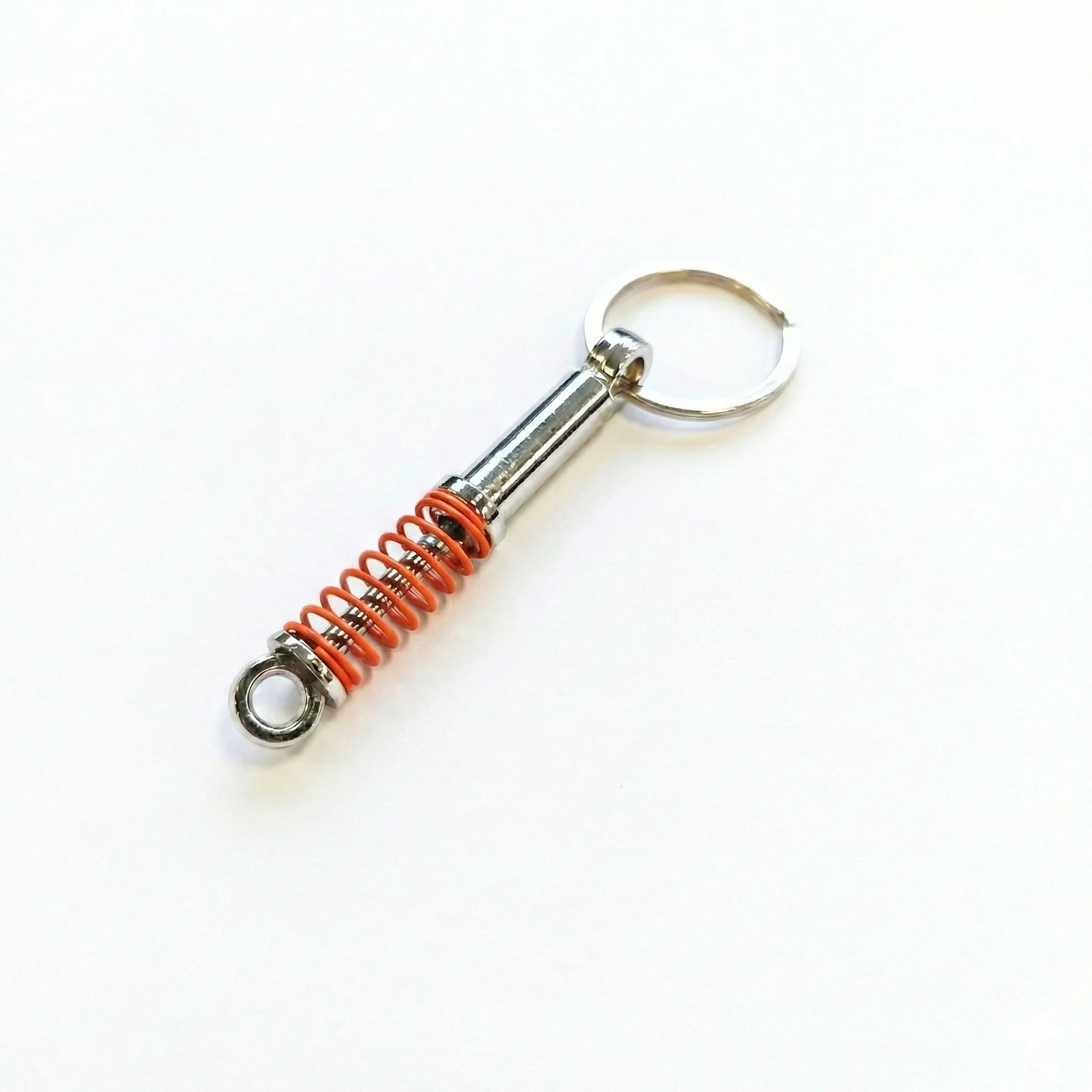 Portachiavi Ammortizzatore Auto Molla Arancione | Gadget Tuning