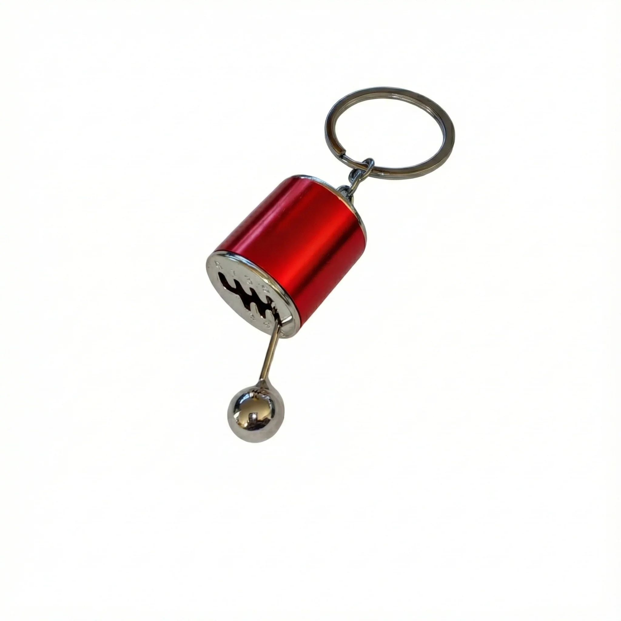 Portachiavi Leva Cambio in Metallo Rosso | Gadget Auto Tuning