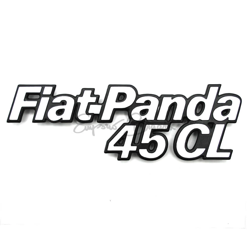 Scritta posteriore Panda 45 CL | Fiat panda |
