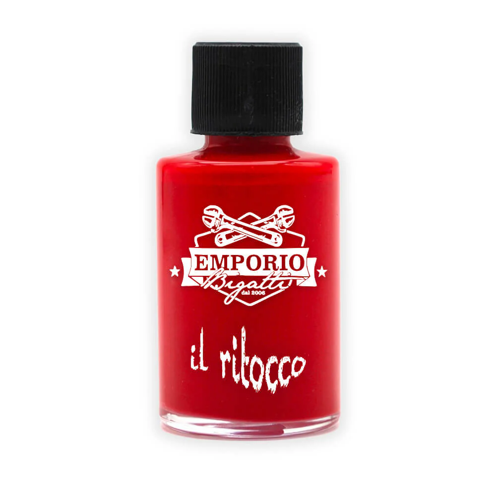 Vernice colore n. 115 Rosso per ritocchi carrozzeria Autobianchi - 30 ml