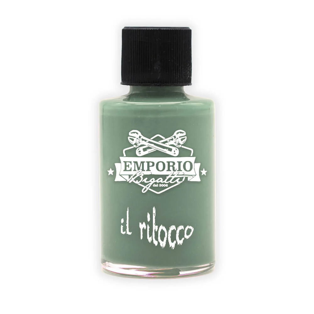 Vernice colore n. 604 Grigio Garda per ritocchi carrozzeria Fiat 500 - 30 ml