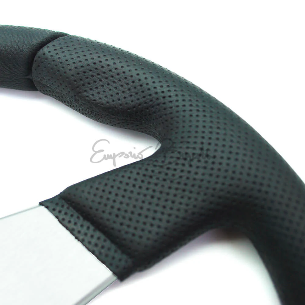 Volante sportivo Imola poliuretano nero diametro 330mm con pulsante clacson - Image 3